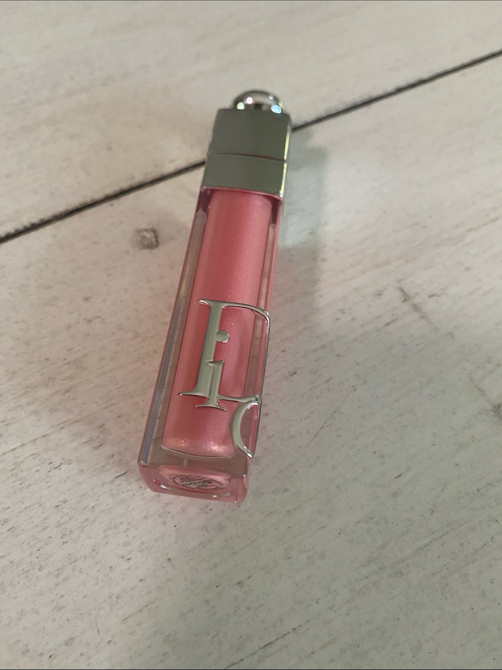 Dior Lip Gloss Sheer Shimmer - Rose Pink 010 shade
